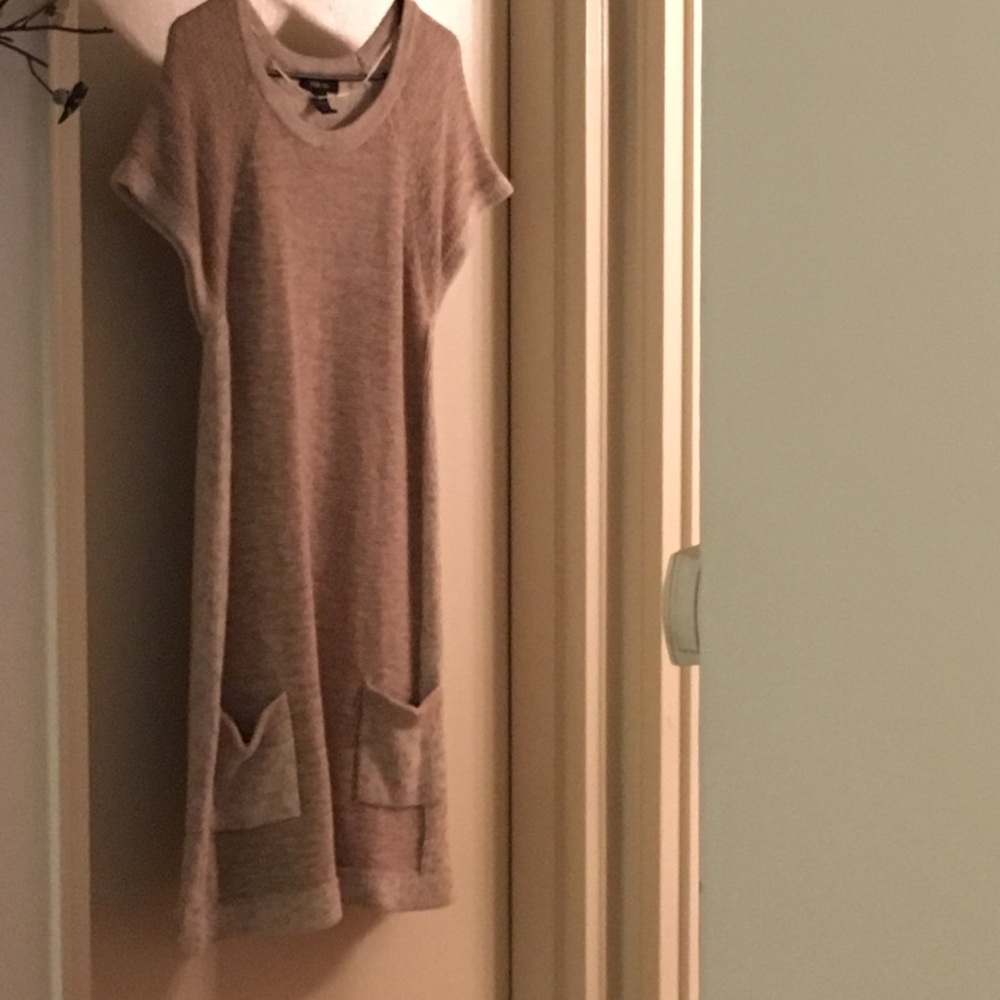 Style & Co Sweater cream colored dress XL